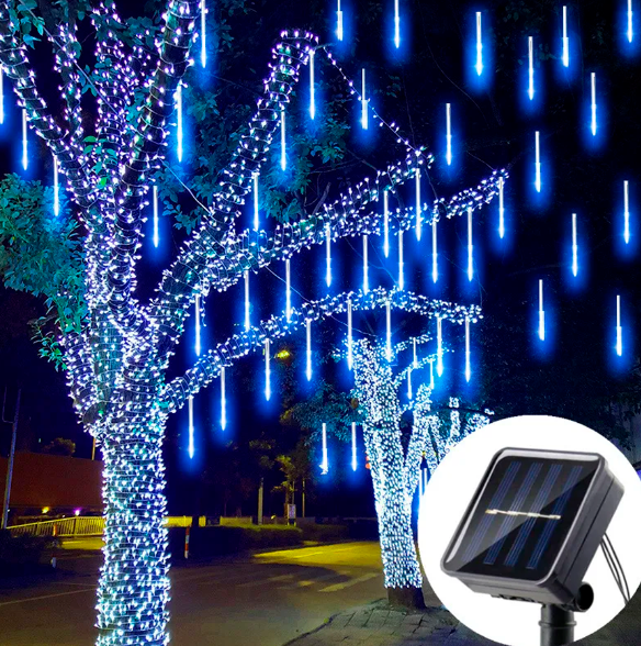 Led Chuva Natalina SolarMax [DECORAÇÃO DE GRAMADO]