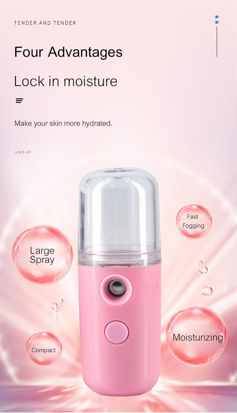 Mini Vaporizador Pulverizador Spray P/ Higienização Nanomist