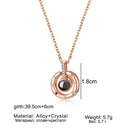 Colar eu te amo mil milhões