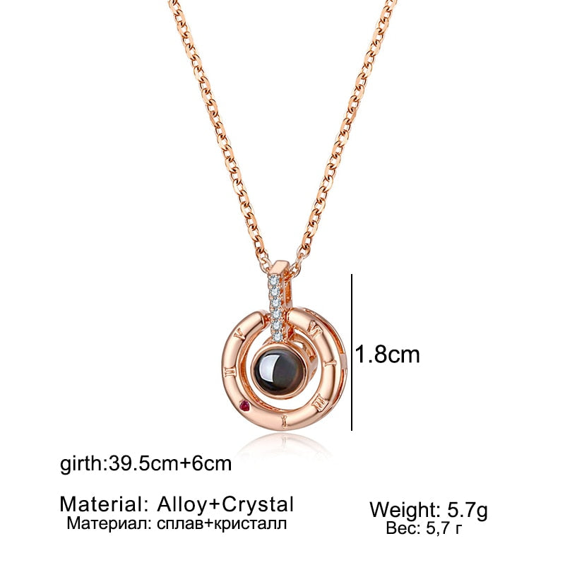 Colar eu te amo mil milhões