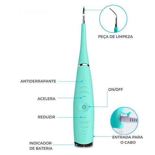 Removedor de Tártaro Elétrico - DentalCarePRO™ Raspador USB