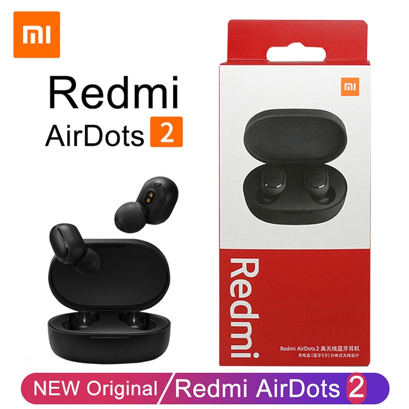 Original Xiaomi Redmi AirDots 2 Wireless Bluetooth 5.0 Headset