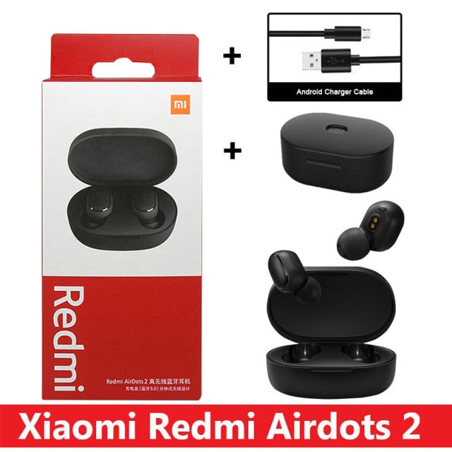 Original Xiaomi Redmi AirDots 2 Wireless Bluetooth 5.0 Headset