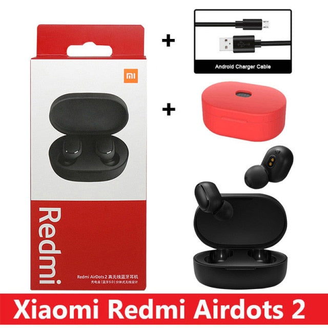 Original Xiaomi Redmi AirDots 2 Wireless Bluetooth 5.0 Headset