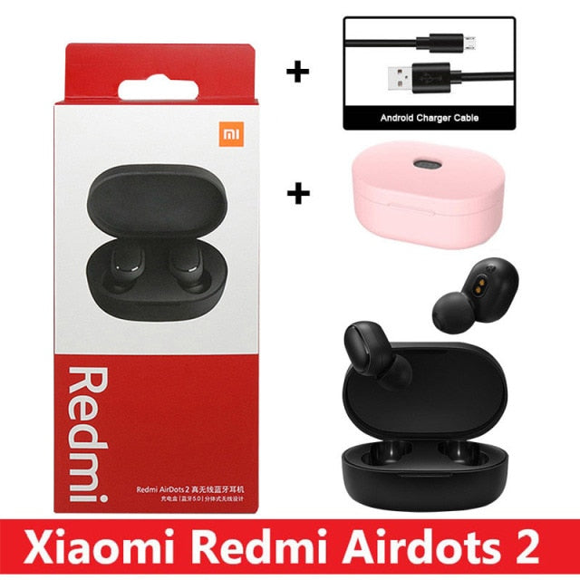 Original Xiaomi Redmi AirDots 2 Wireless Bluetooth 5.0 Headset